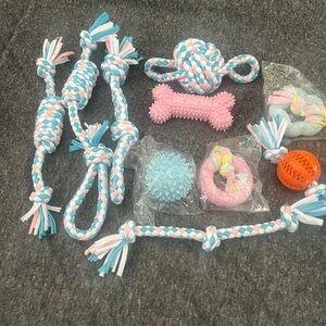 Assorted Dog toys small sog
